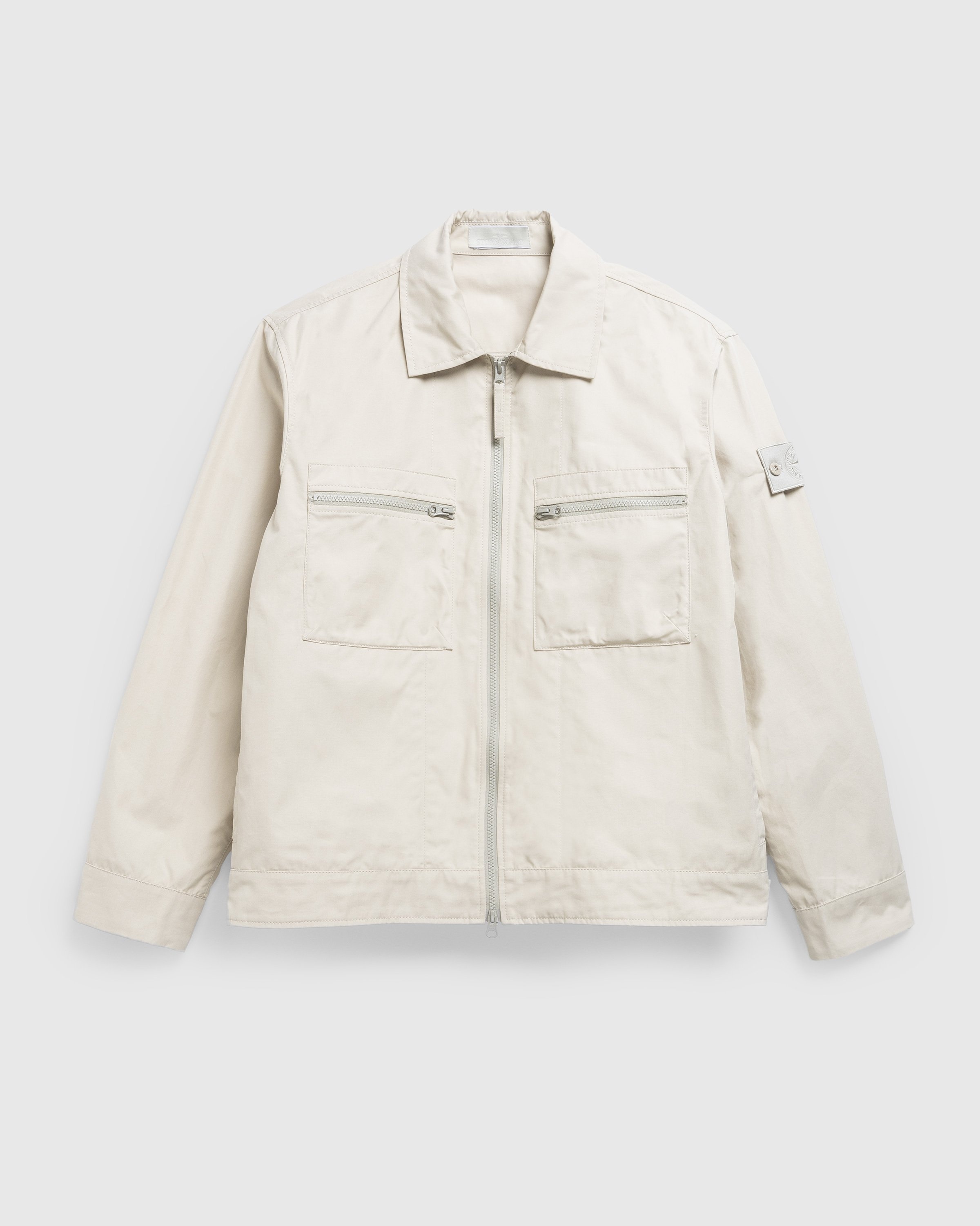 Stone island cheap ghost jacket white